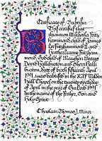 Baptism certificate
